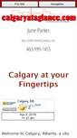 Mobile Screenshot of calgaryataglance.com